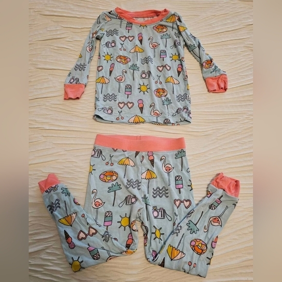 Little Sleepies Other - Little Sleepies Pool Party Summer Pajama Set